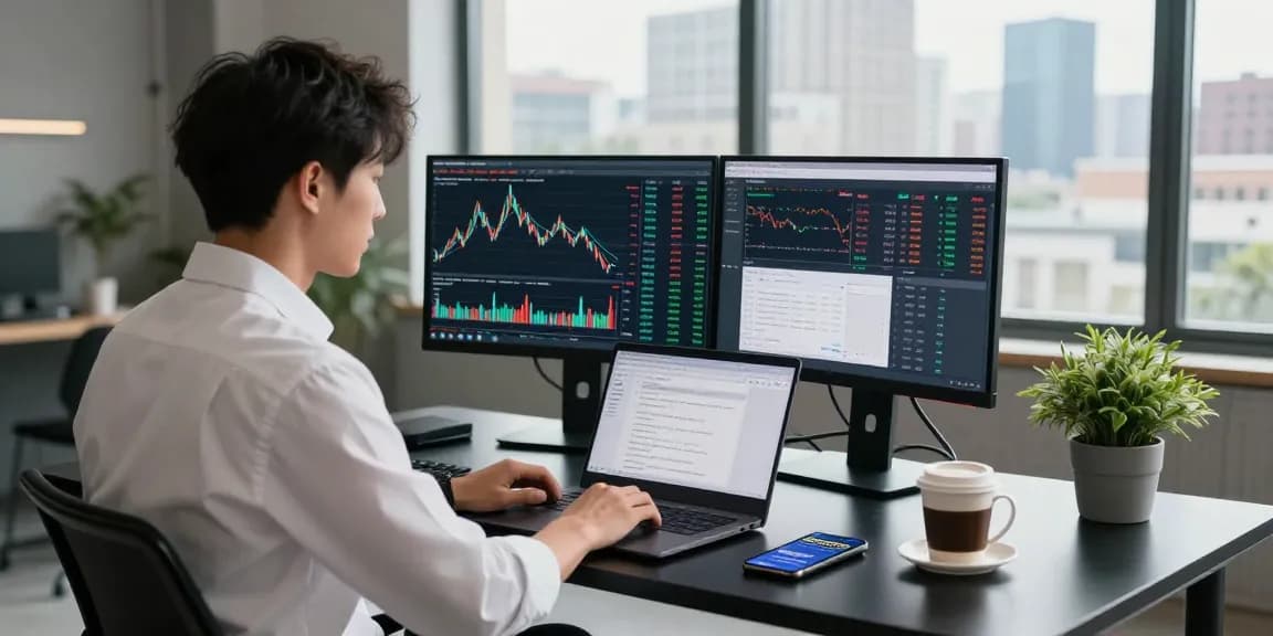 程序化交易数据接口的金融科技工作空间，开发者查看实时数据。