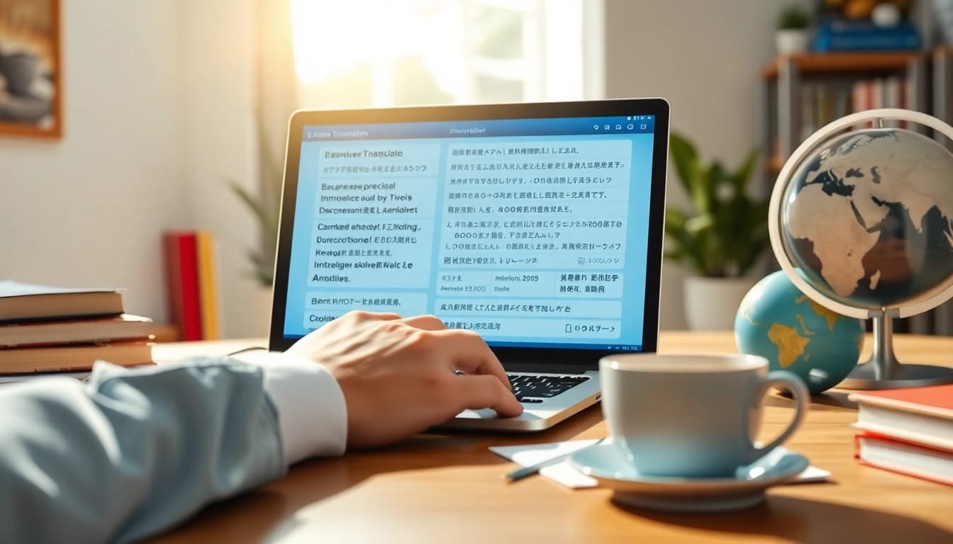 Youdao Translation interface showcasing multilingual capabilities for seamless communication.