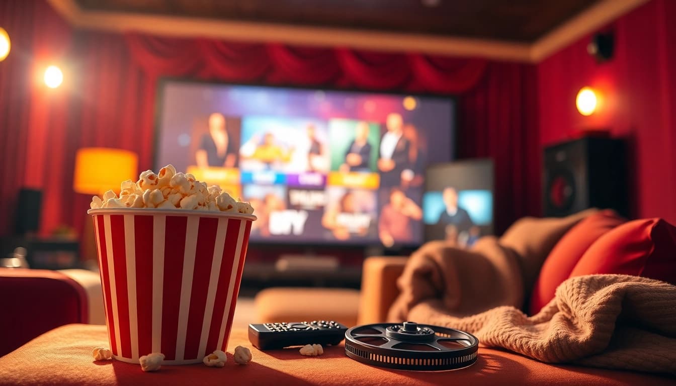 ดูหนังออนไลน์ฟรี พร้อมป๊อปคอร์นและบรรยากาศโรงภาพยนตร์ในบ้าน