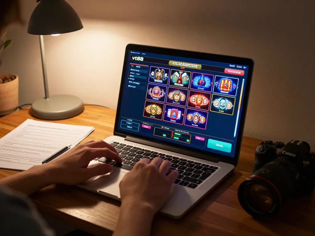 Experience online gaming with vt88's diverse selection of casino games in a comfortable setting.