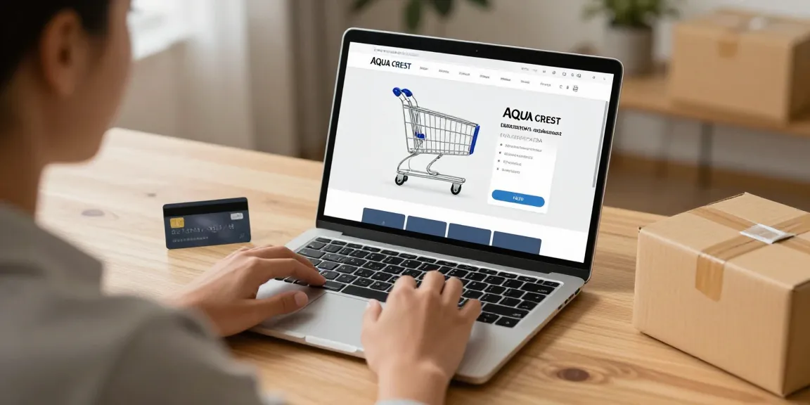 AQUA CREST EDR1RXD1 Replacement for W10295370A showcased in an online shopping review on an e-commerce platform, highlighting buyer's guide, best deals, and product quality.