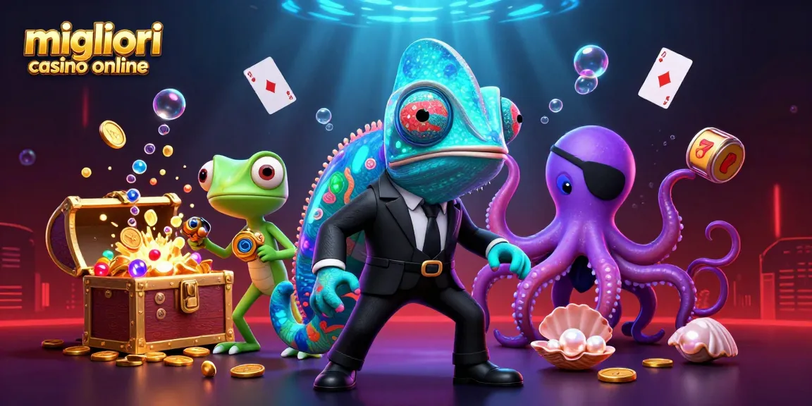Scopri la migliore azione nei migliori casino online con personaggi dei cartoni animati ed elementi dinamici del casinò.