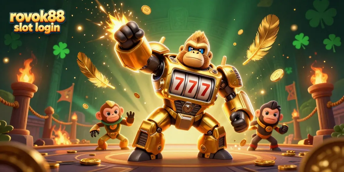Experience thrilling gameplay with the stunning rokok88 slot login featuring dynamic 3D transformer-themed visuals.