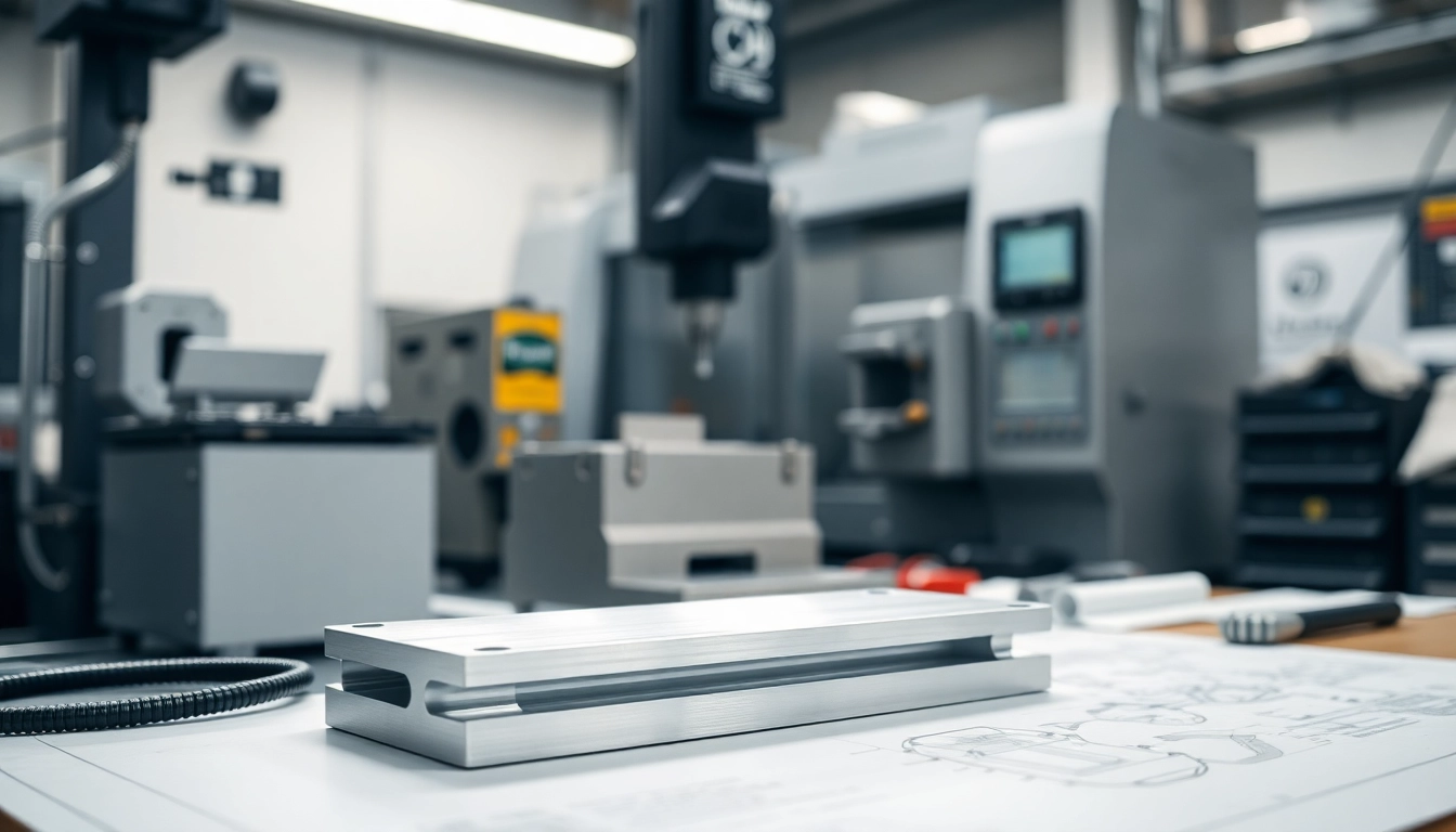 Showcasing intricate aluminum prototypes crafted with precision in a modern workspace.