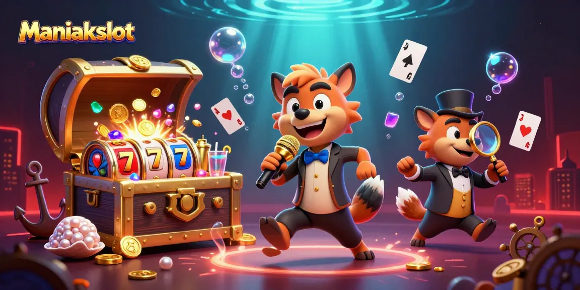 Experience the excitement of Maniakslot with our lively casino hyenas and vibrant gaming elements.