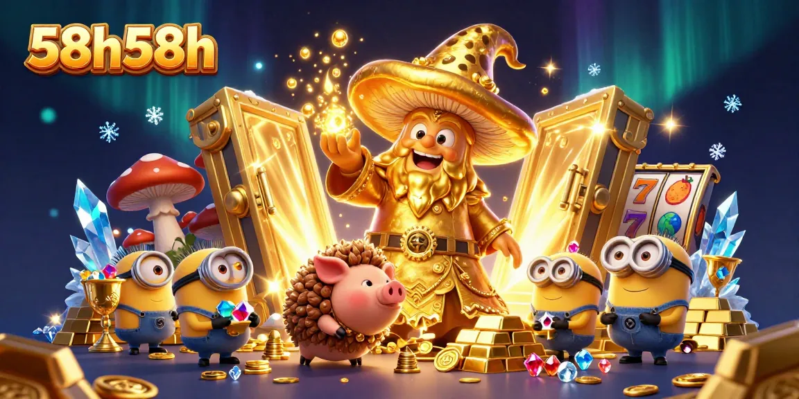 58h58h proporciona uma experiência mágica de caça ao tesouro em um cassino de slots.