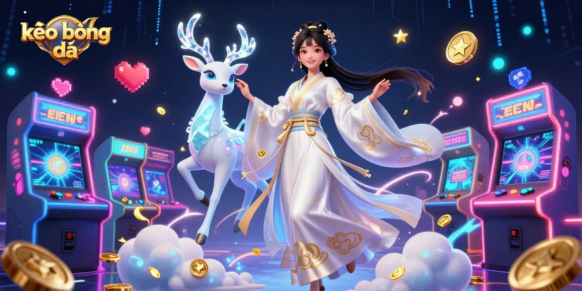 Bet on kèo bóng đá with a captivating 3D scene highlighting traditional and gaming elements.