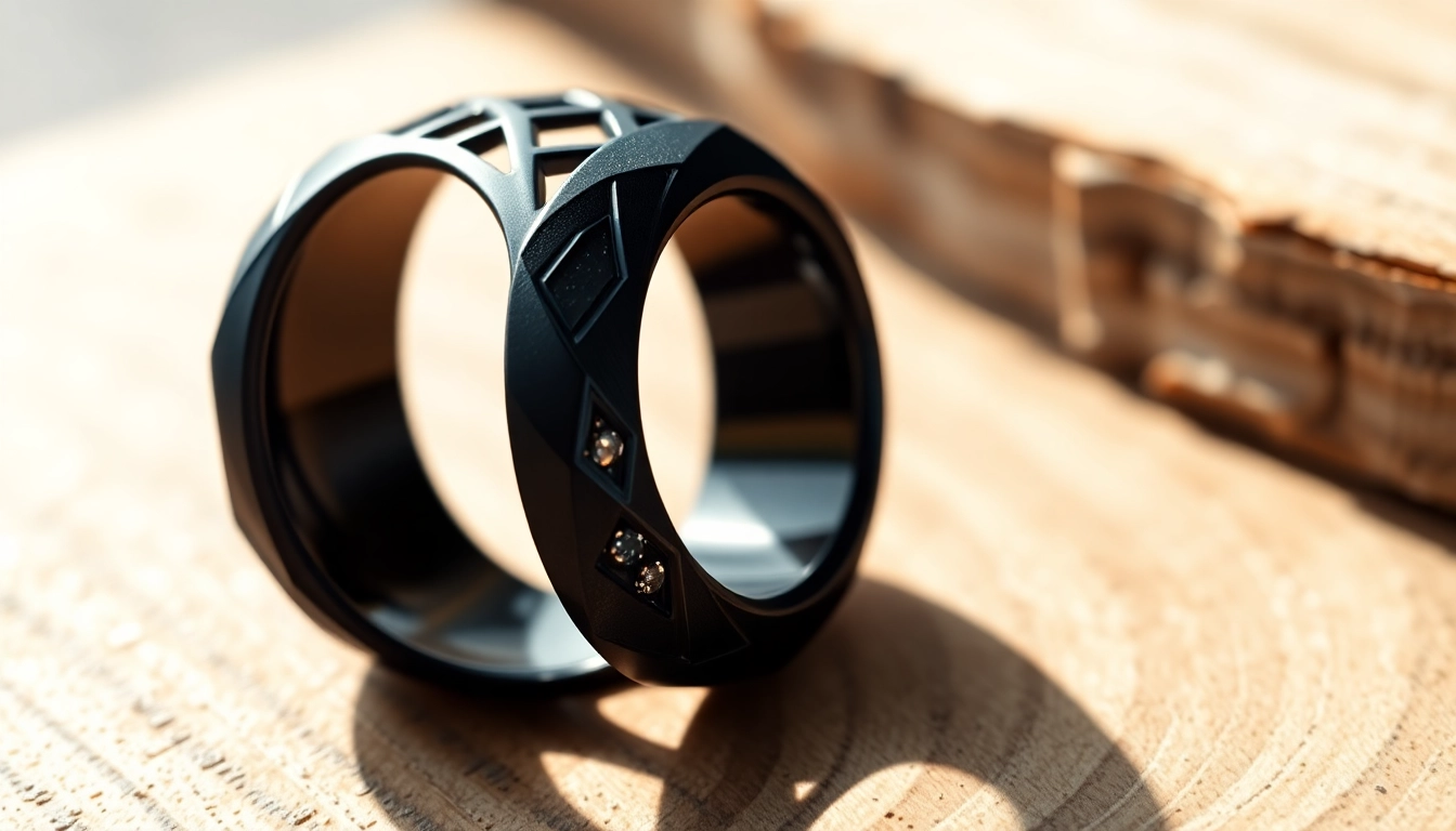 Stylish Black Wedding Rings for Men: A Perfect Fusion of Elegance and Strength