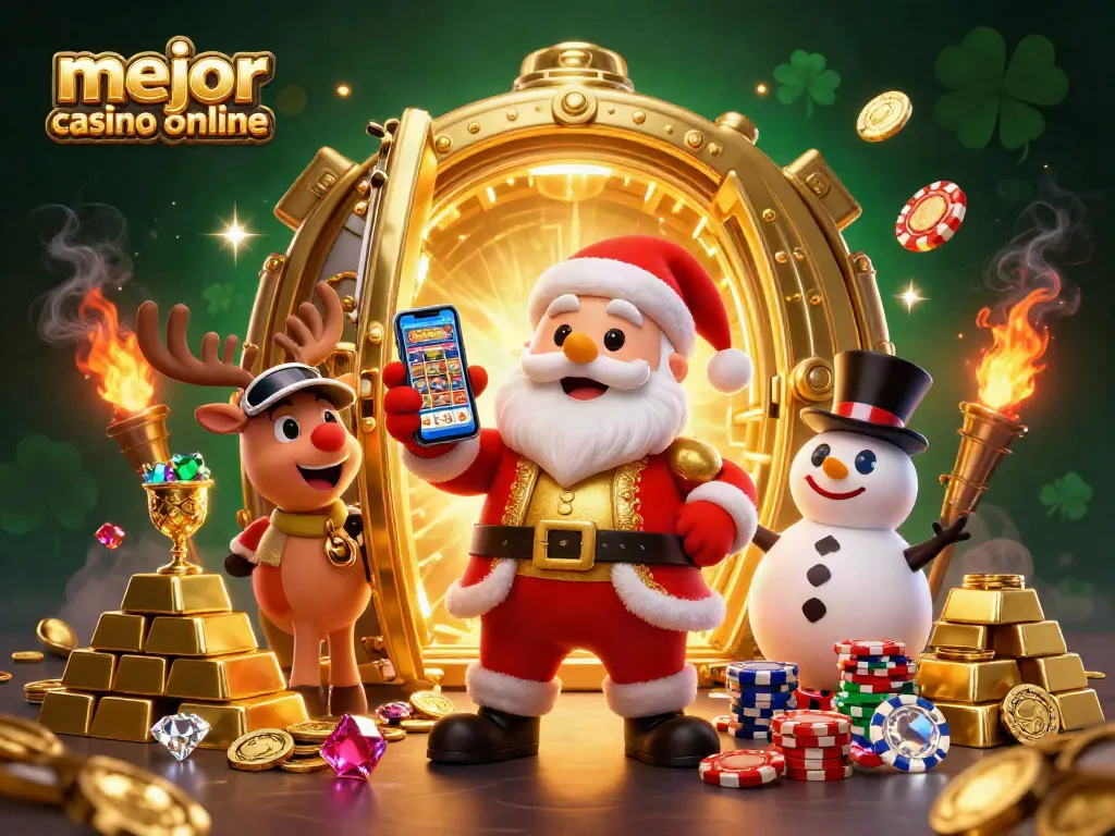 Gana en el mejor casino online con la experiencia de Santa Claus y sus amigos en un entorno vibrante