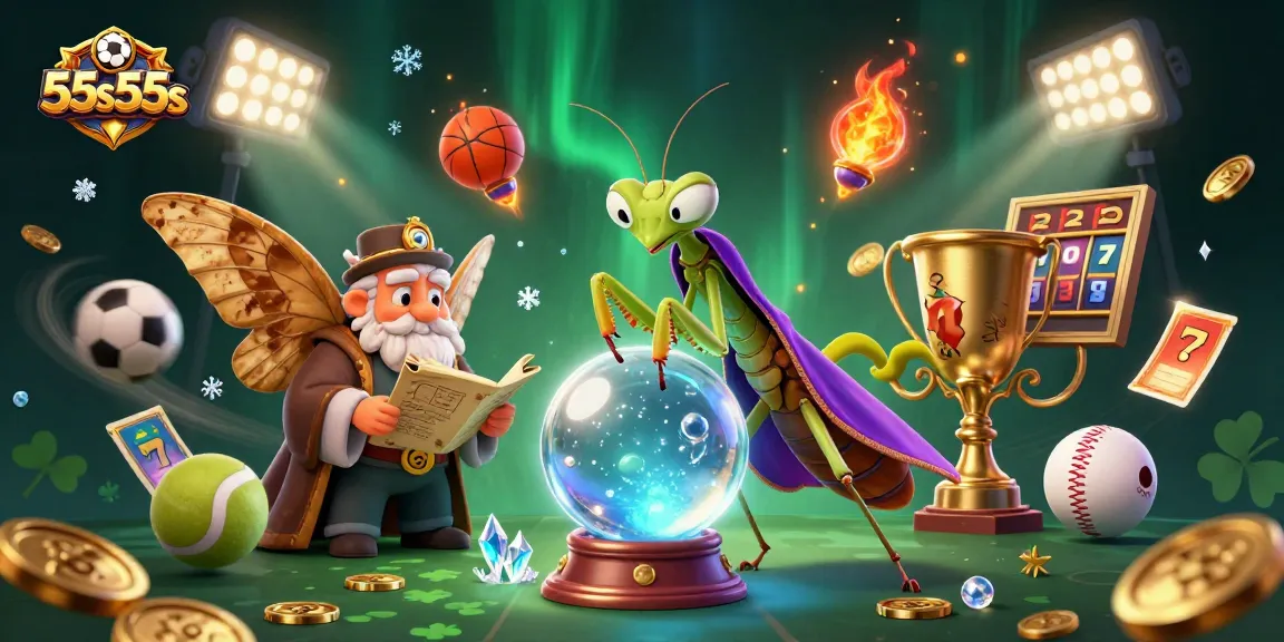 Engage in thrilling action at 55s55s, a vibrant casino featuring animated fortune tellers and dynamic gaming elements.