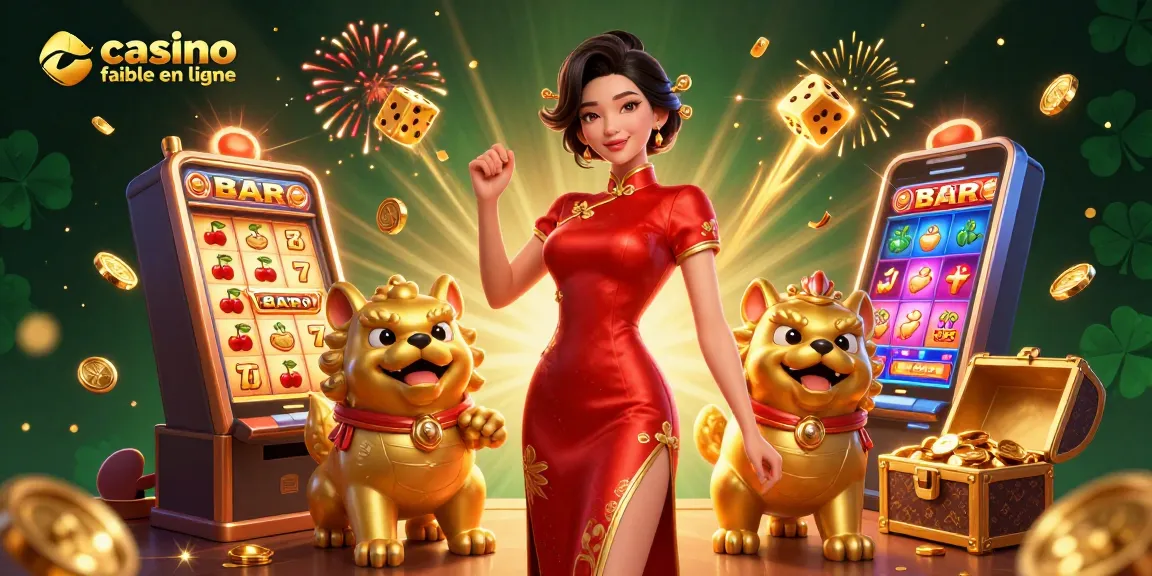 Découvrez l'excitation du casino fiable en ligne avec des scènes de jackpots dynamiques et des personnages.