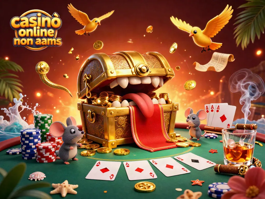 Gioca nei casinò online non AAMS e scopri tesori all'ultimissimo momento.