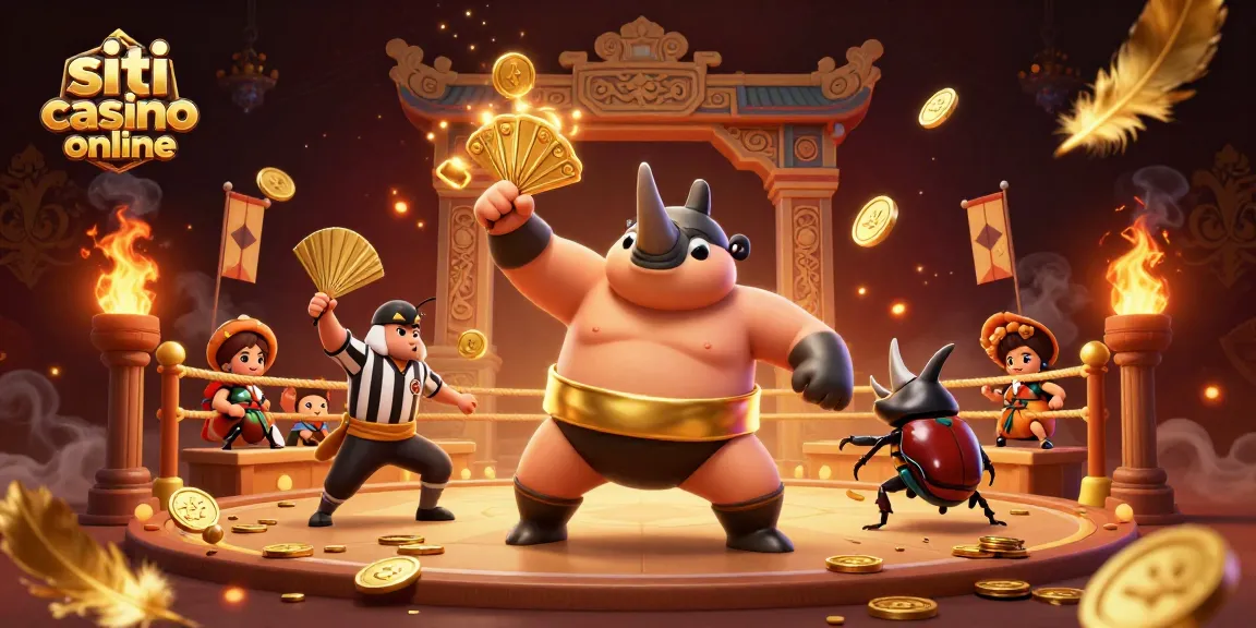 Siti casino online: scopri l'azione con il campione scarabeo in un'arena scintillante.