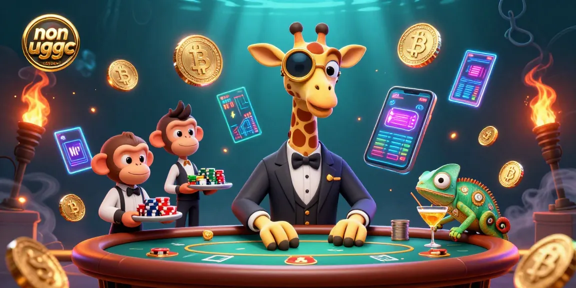 Experience excitement at non ukgc casinos with a high-roller giraffe and lively characters.