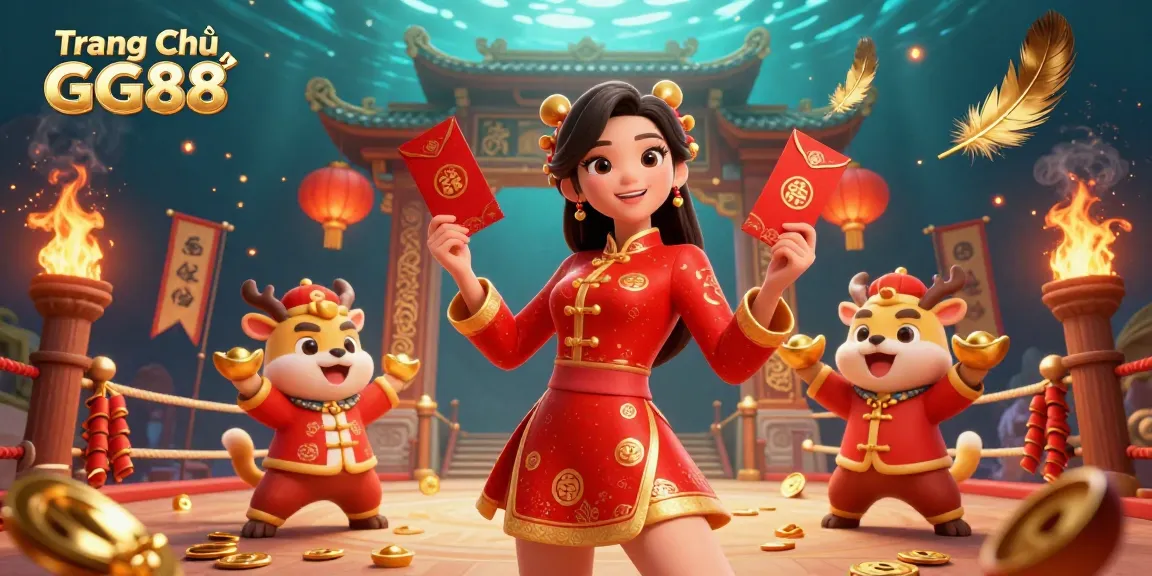 Experience thrilling gameplay at Trang Chủ GG88 with vibrant casino scenes and festive energy.