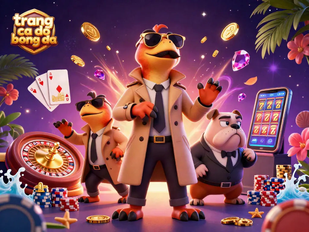 Cá cược bóng đá với trang ca do bong da, ba chú khủng long cùng bouncer tại sòng bạc