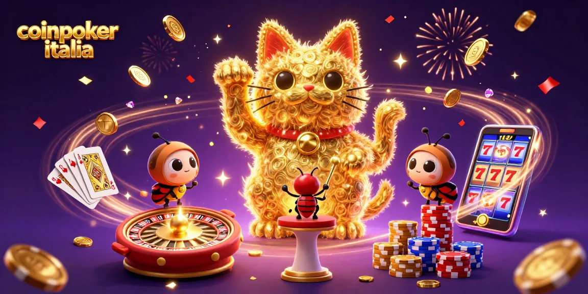 Gioca a coinpoker italia per vincere con una scia di simboli e monete!