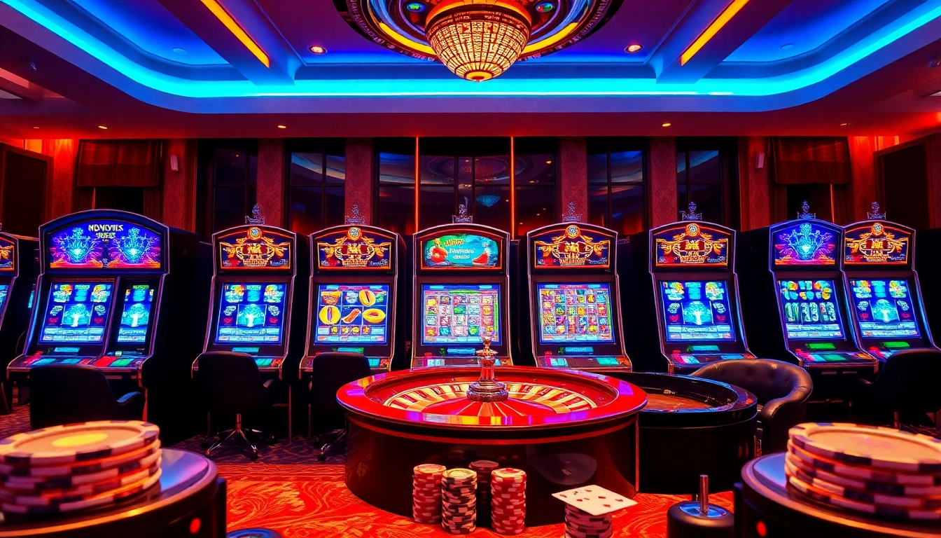 Raih aksi permainan yang mendebarkan pada slot server Thailand dengan mesin slot yang berwarna-warni dan unsur kasino.
