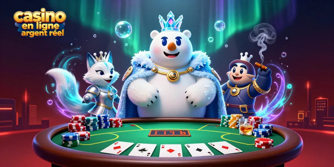 Jouez aux jeux captivants de casino en ligne argent réel dans une scène pleine d'énergie.