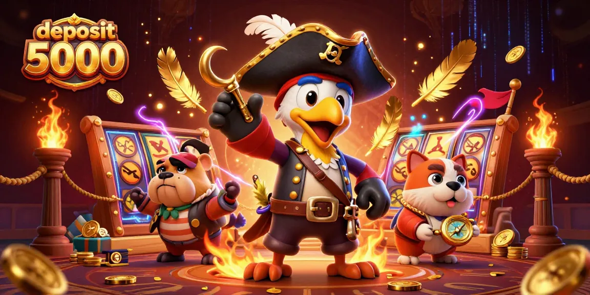 Experience thrilling wins with deposit 5000 at the vibrant online casino featuring enchanting characters.