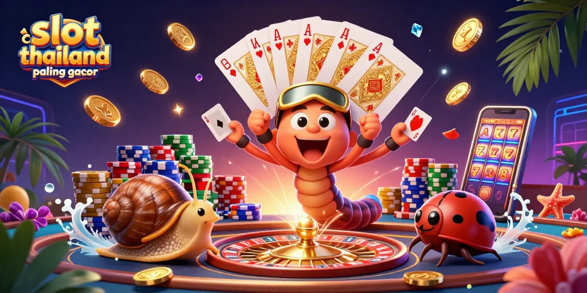 Engage with slot thailand paling gacor through thrilling casino gameplay, featuring vibrant characters and dazzling game elements.