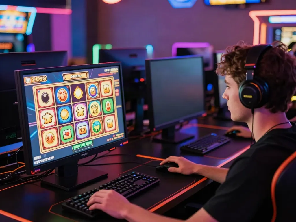 Pengalaman bermain slot777 di lingkungan permainan yang modern dan energik.
