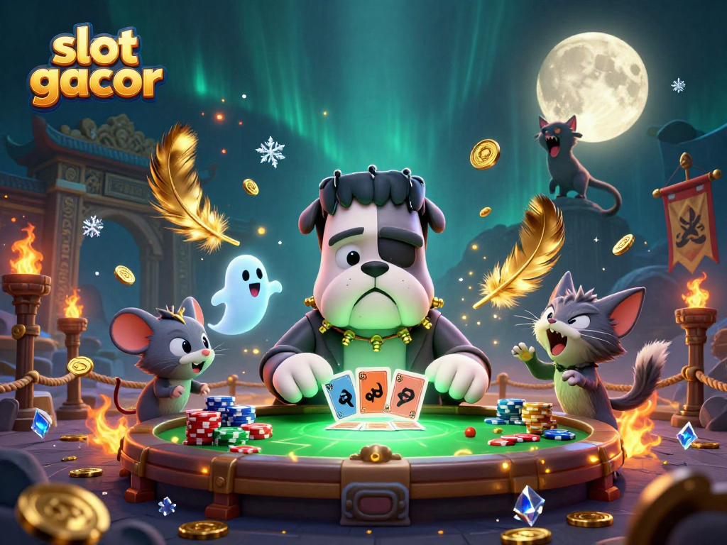 Slot gacor menghadirkan permainan slot menarik dengan karakter unik dan elemen kasino yang dinamis.