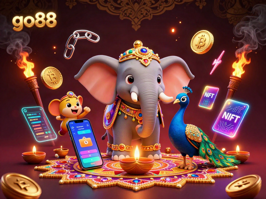 Join the excitement of go88 with vibrant casino visuals featuring dynamic gaming elements and colorful designs.