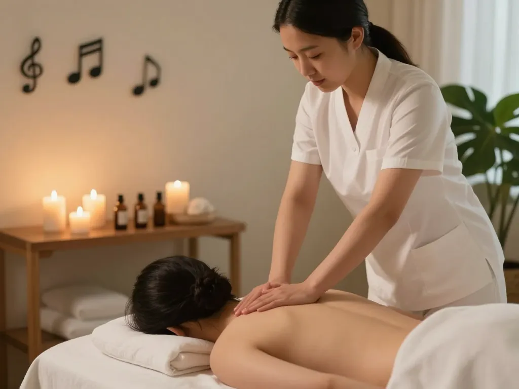 평화로운 스파 환경에서 편안한 마포스웨디시 마사지 치료 세션