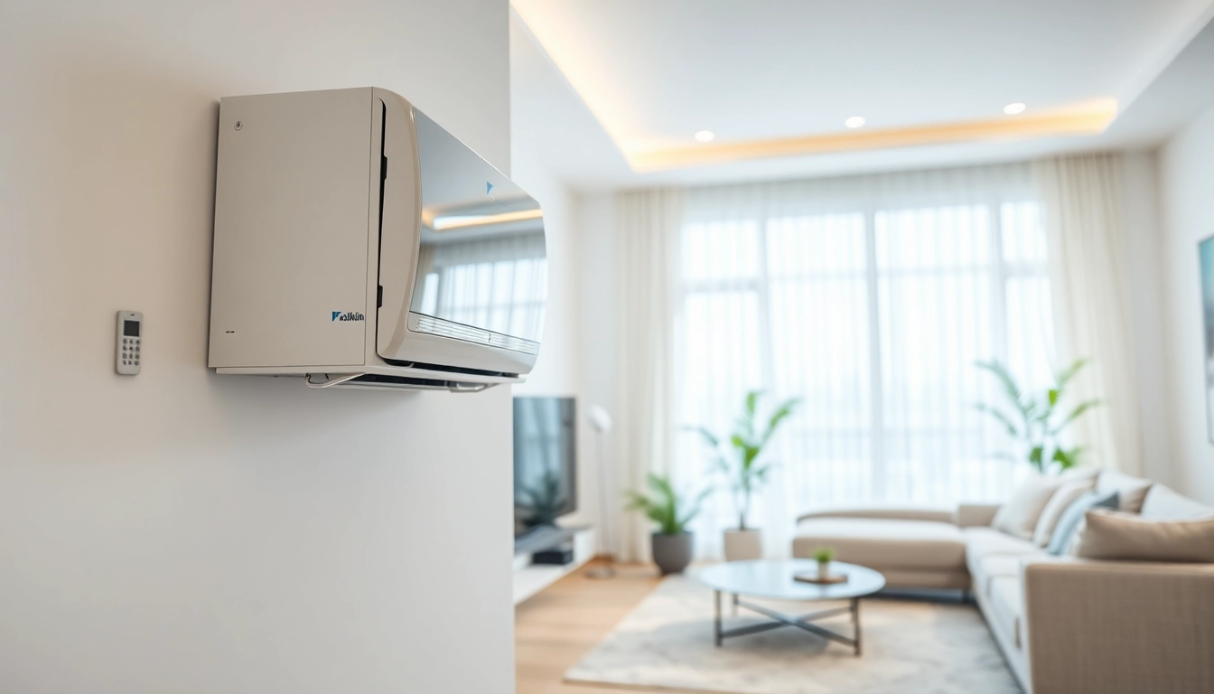 Experience the efficiency of a daikin mini split ac in a beautifully designed living space.