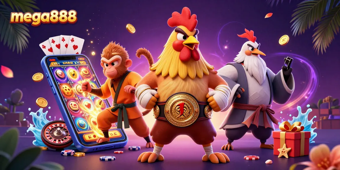 Menangkan hadiah di mega888 dengan slot permainan penuh warna dan interaksi karakter menarik.
