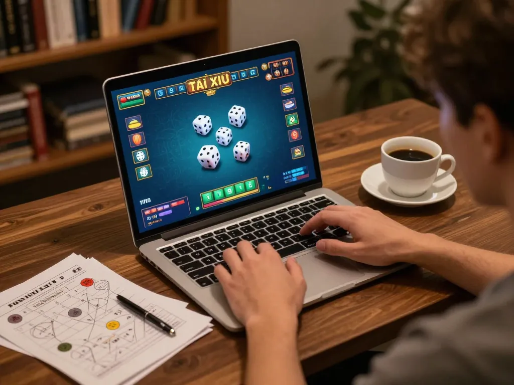 Engage in Tài Xỉu online gameplay at taixiuonline8 with immersive gaming setups and strategy notes