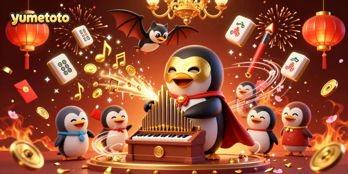 Check out Yumetoto's exciting gaming adventures as the phantom penguin plays for wins!