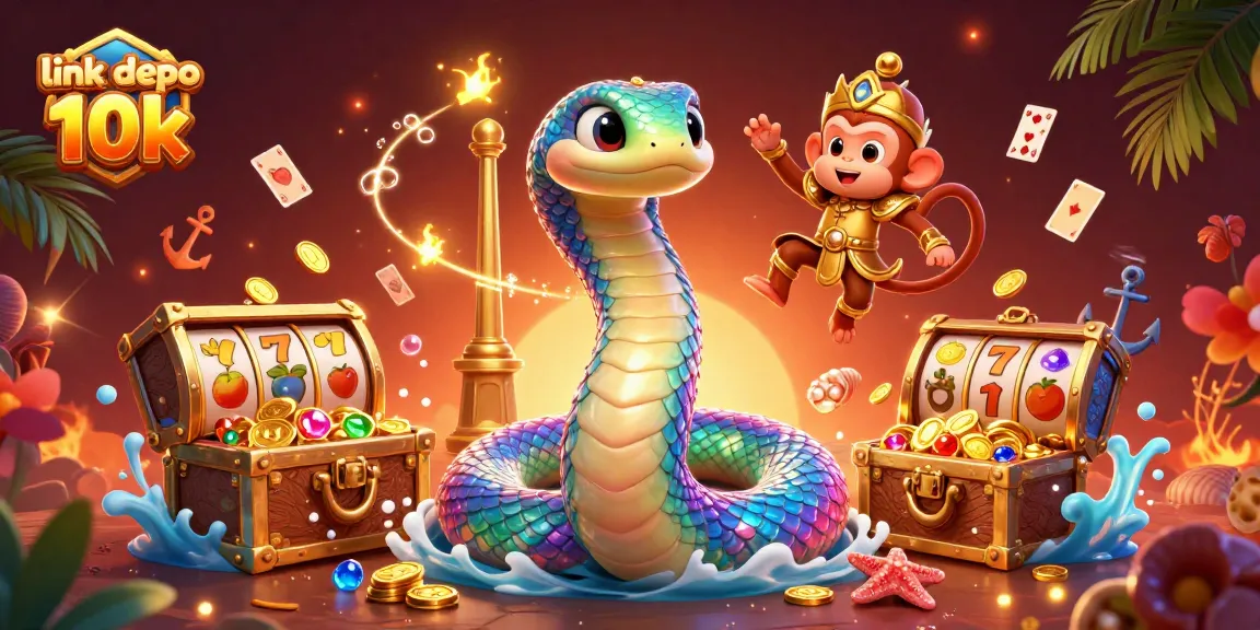 Win big with the link slot depo 10k platform featuring vibrant casino elements and thrilling jackpots.