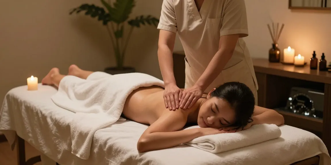 마포스웨디시 massage therapy in a tranquil spa setting with calming ambiance.