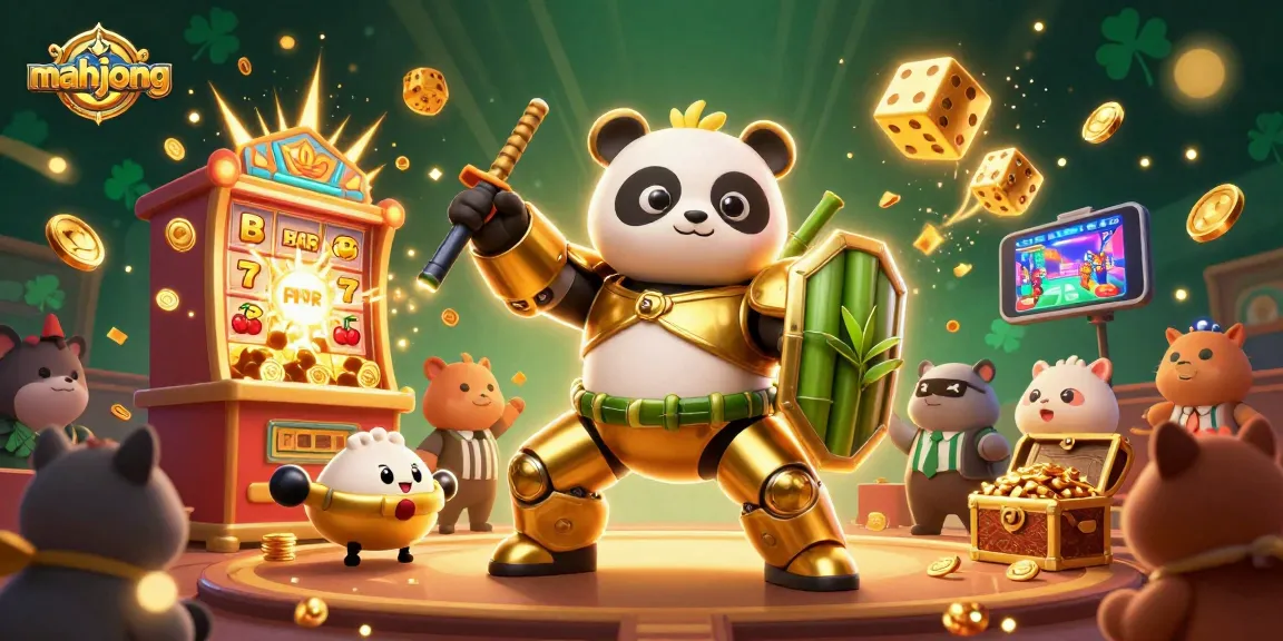 Play Mahjong strategically in an exciting 3D casino atmosphere filled with energy and vibrant colors.
