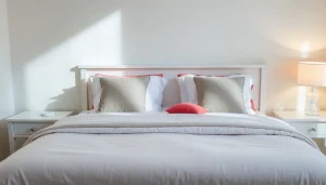 Copri materasso matrimoniale elegante e traspirante, ideale per garantire un sonno rinfrescante e confortevole.