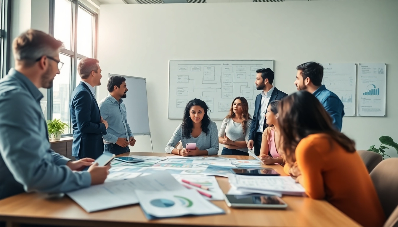 Enhance Strategy Capture Management through collaborative planning in a modern office setting.