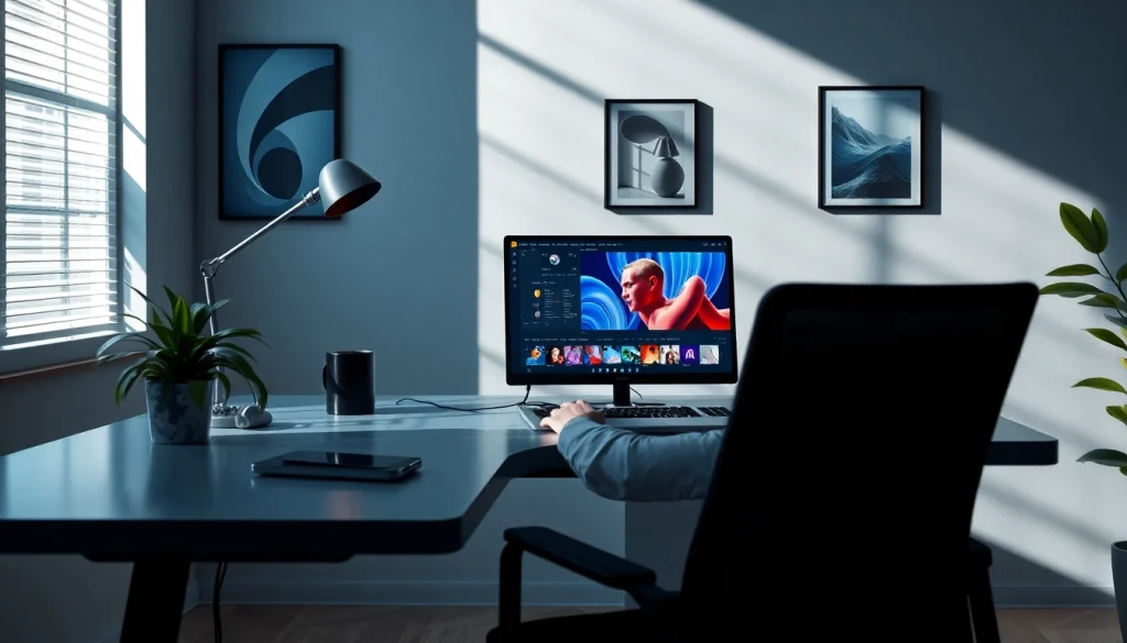 Nano Banana AI interface displaying vibrant image transformations in a modern workspace