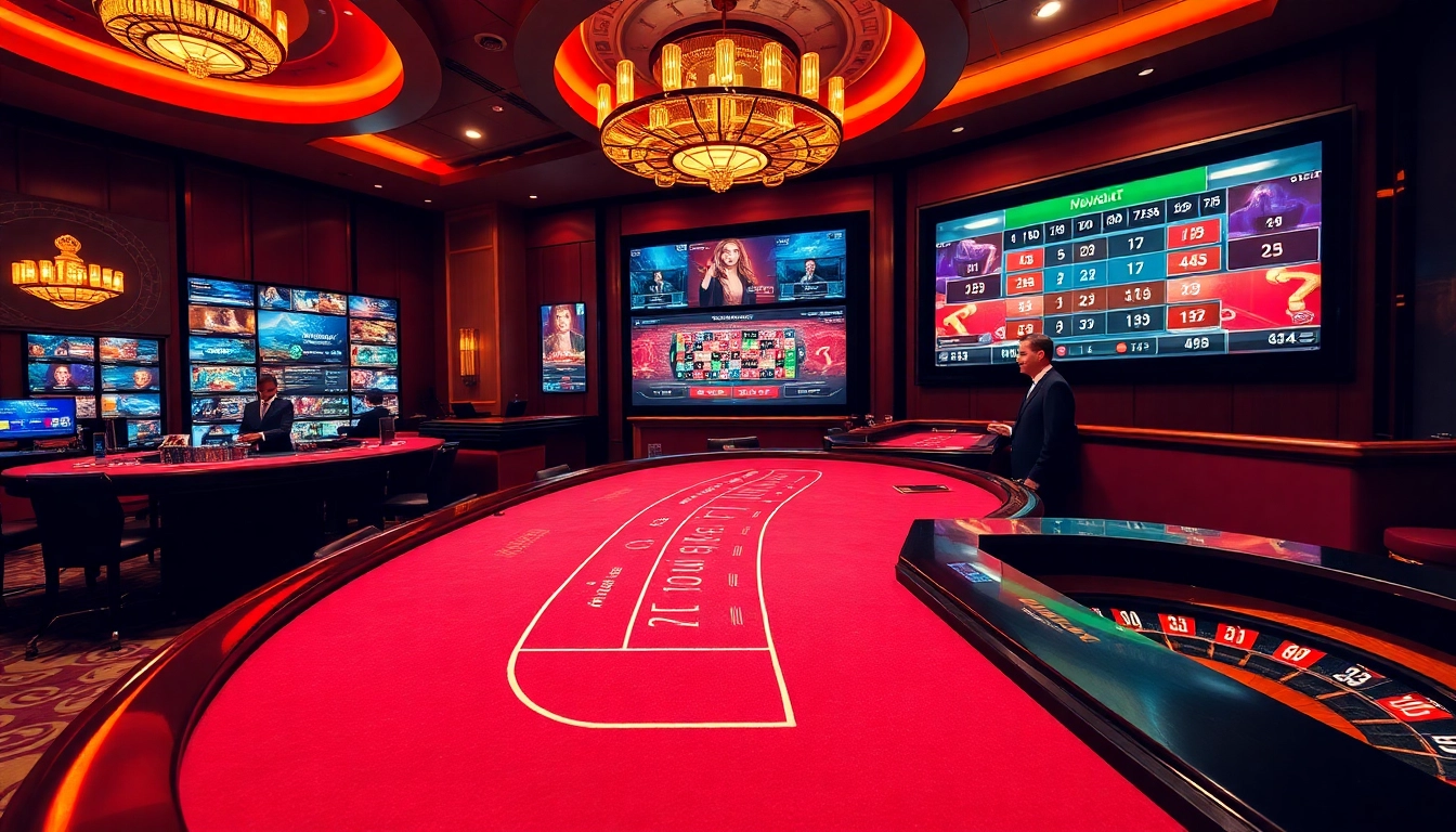 Experience thrilling gameplay at vuabai9 casino with elegant tables and dynamic online interfaces.