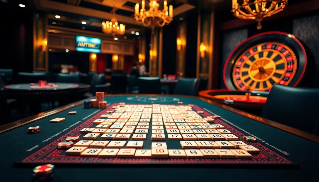 Experience the thrill of רמיקוב אונליין with an elegant casino gaming scene.