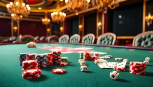 Experience the thrill of gambling at vaoluoitv with a vibrant poker scene showcasing exciting gameplay.