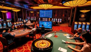 Experience exciting table games and slot machines at https://hanoiculturetravel.com/ premium gambling site.