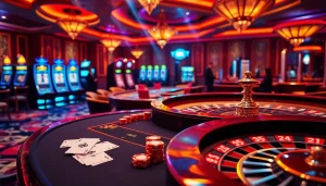 Experience the excitement of strategic gaming at mb66.nyc with vibrant casino visuals.