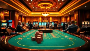 Experience the elegance of casino gaming at the hidden wiki official table with vibrant poker chips.