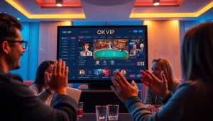 Experience the exhilarating online betting world at okvipwin.live with engaging live casino games.