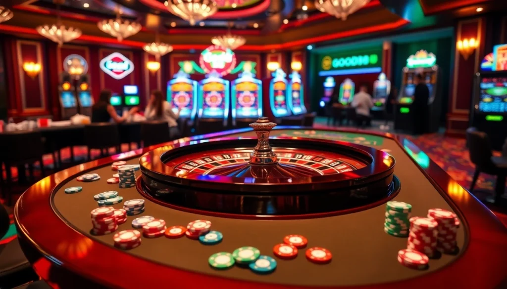Experience the thrill of good88 with vibrant casino games and betting action.