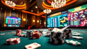 Experience sbobet online betting excitement with poker chips and a sleek interface.