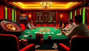 Experience excitement at the casino with live scores as part of ket qua bong da updates.