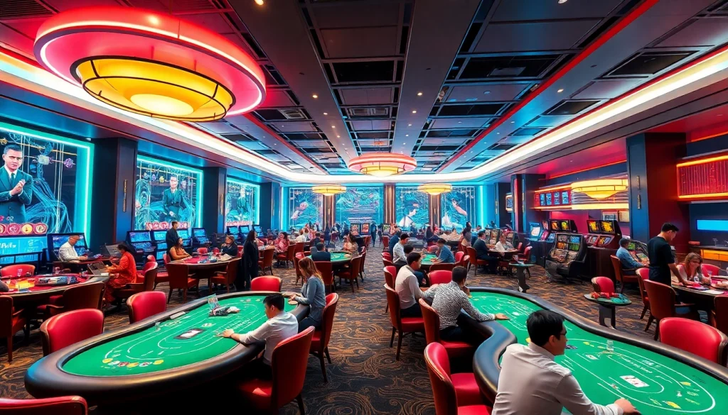 Experience W88.nyc's luxurious online casino with vibrant games and engaging atmosphere.